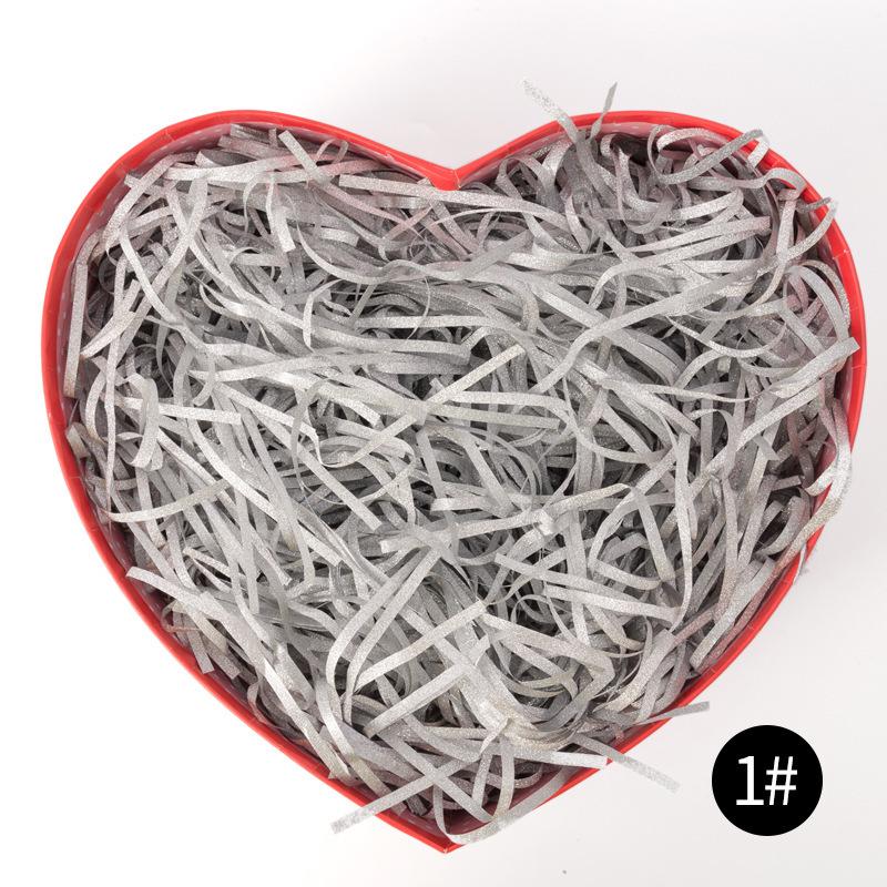 Glitter Shredded Paper Wedding Favor Gift Box Filler