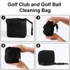 Easy-Clean Golf Scrub Bag Waterproof: Portable and DetachableEnhance Club On-The-Go-Essential Performance Accessory for Golfers