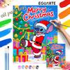 Stitch Merry Christmas Oil Painting Art Kit Handmade Painting Diy Home Decoration