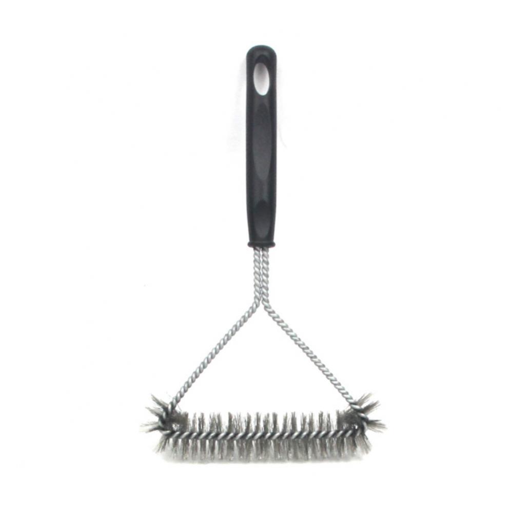 Cleaning Brushes With Handle Hanging Hole Design Easy Cleaning Stainless Steel Wire Sliver Kitchen Gadgets Steel Wire Brush 110g