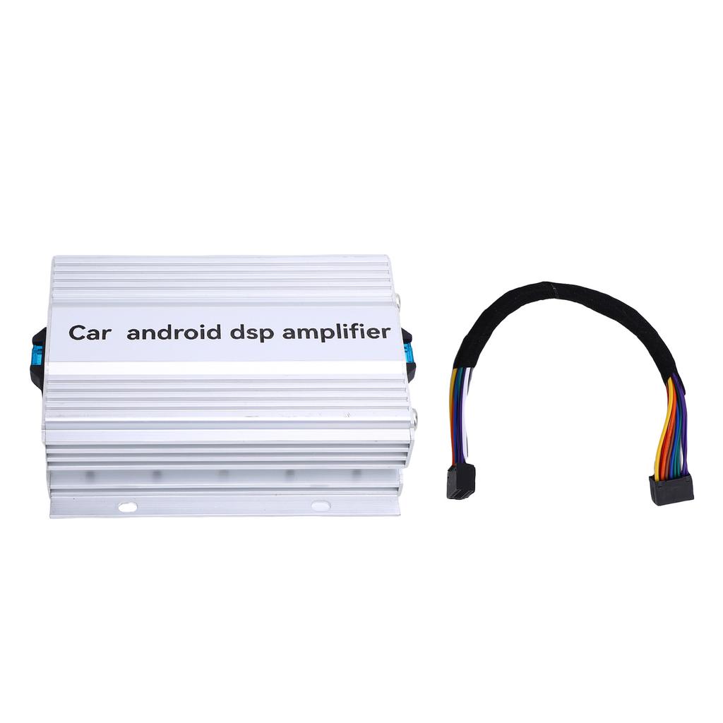 Car Amplifier 4 Channel High Level AB Class DSP Sound Amplifier for Car Subwoofer