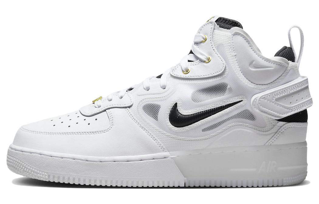 

Nike Air Force 1 Mid React 40th Anniversary White Black DQ7668-100 42