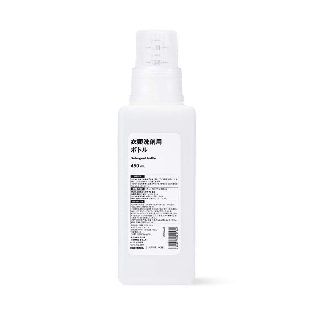 MUJI Laundry Detergent 76012559 Bottle, 450mL,