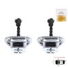 BDP1332-1 2 Pieces Front Door Hinge Stop Check Strap Limiter for Citroen C1 Peugeot 108 Toyota Aygo MK2 2014-On 5-Door B000873180