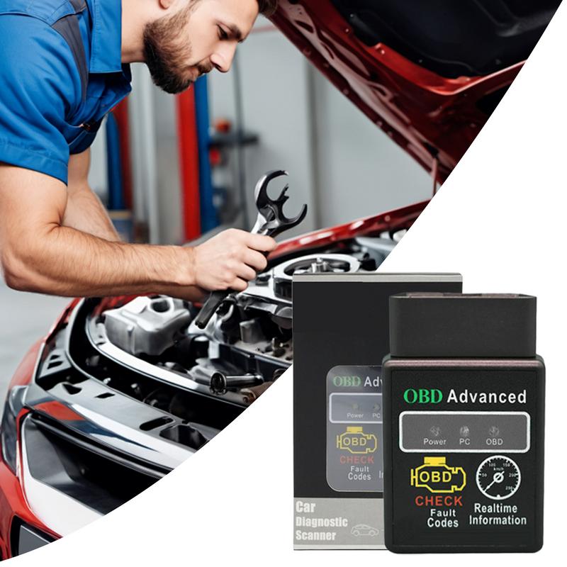 OBD E-LM 327 Bluetooth5.1 Automotive Diagnostic Instrument Automotive Fault Detector YMOBD For Truck Motorcycle Marine