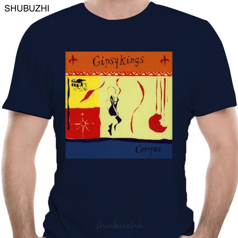 NEW GIPSY KINGS COMPAS RUMBA BAND Unisex BLACK SHIRT S3XL male brand teeshirt Unisex summer cotton t shirt