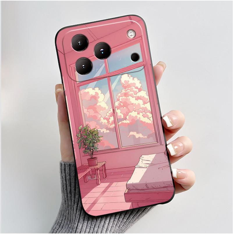 Casing For BlackView Wave 7C Phone Case Aesthetic Luxury Cute Cool Boys Girls Pattern Black Soft TPU Protective Shell Cover