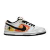 Men's Sneakers SB Dunk Low Raygun Tie-Dye White White/Black-Orange Flash