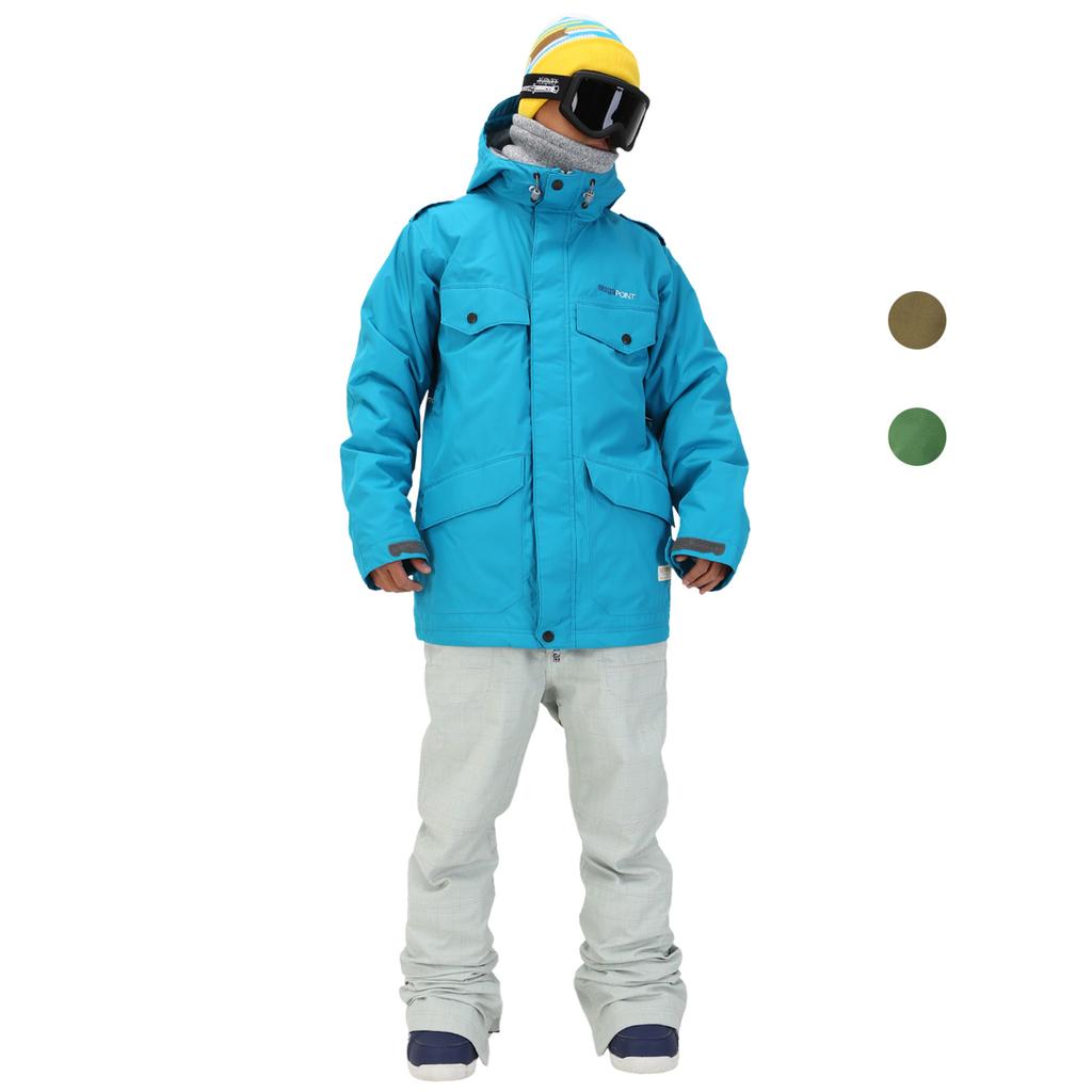 SUGAPOINT Men'S Snowboard/Ski Slim Fit Pants With Gore-Tex Function And Waterproof Seam Taping Jerome P