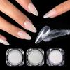 Aurora Pearl White Unghii Glitter Dust Chrome Moonlight White Frecare pe pulbere Shell Oglinda Pigment Nail Art Supplies Decorare