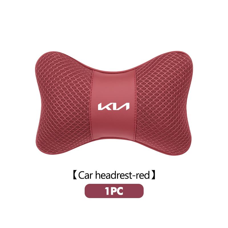 AANU1 Car Seat Neck Headrest Lumbar Pillow Support Memory Foam Cushion For KIA Rio K5 K2 Sportage Ceed Sorento Picanto Stinger Soul