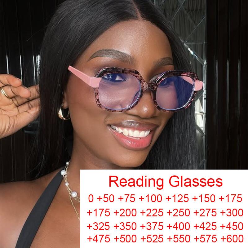 Stylish TR90 Reading Eyeglasses for Male Anti- Blue Lightweight Ultralight Square Glasses Non-slip rubber legs gafas presbicia hombre