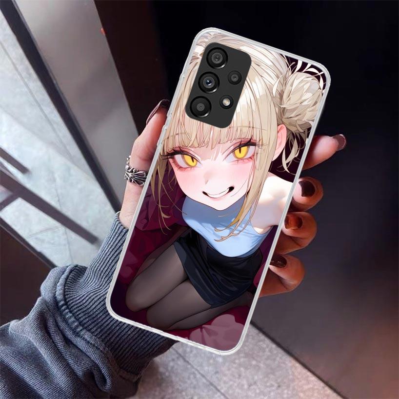 Himiko Toga My Hero Handyhülle Für Samsung Galaxy A52 A51 A50S A32 A22 A12 A02S A72 A71 A31 A70 A30S Note 20 Ultra 10 Plus S10 G