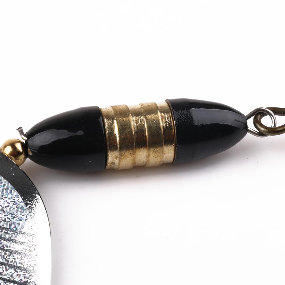 5pcs Spinner Fishing Lures Metal With Treble Hooks Bass Bait 18g Fishing Spoons Spinner Pesca