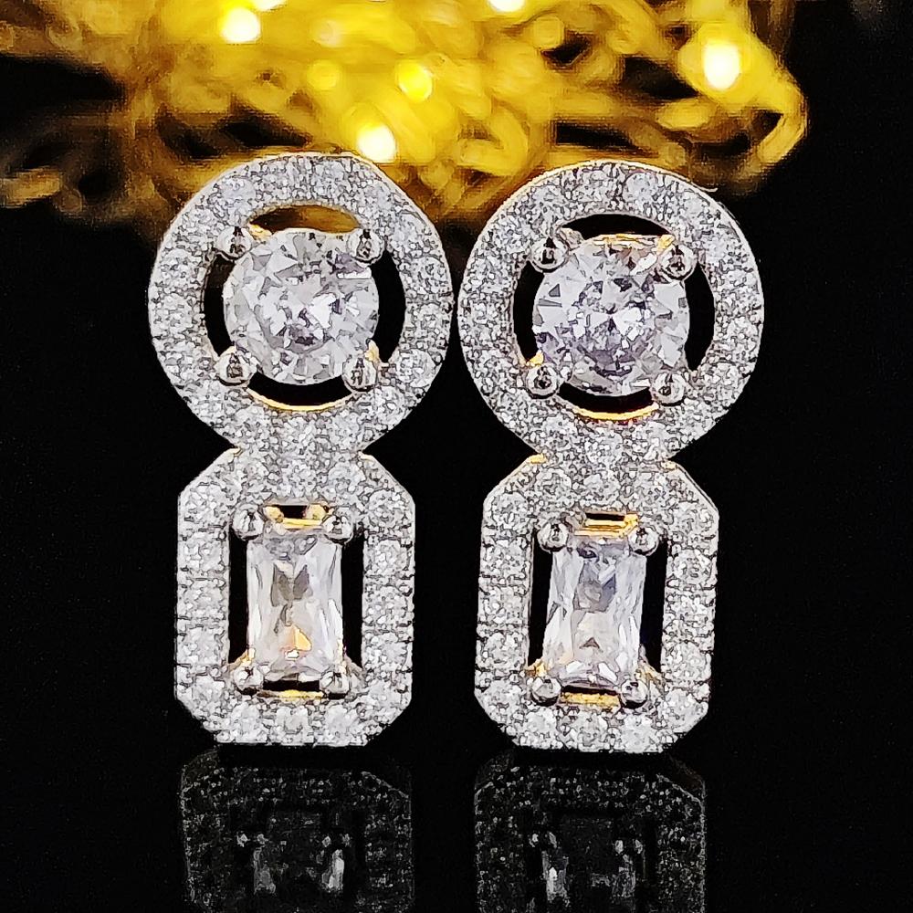 

CAOSHI Gorgeous Temperament Drop Earrings for Women Brilliant Cubic Zirconia Wedding Engagement Zircon Anniversary Party Gifts