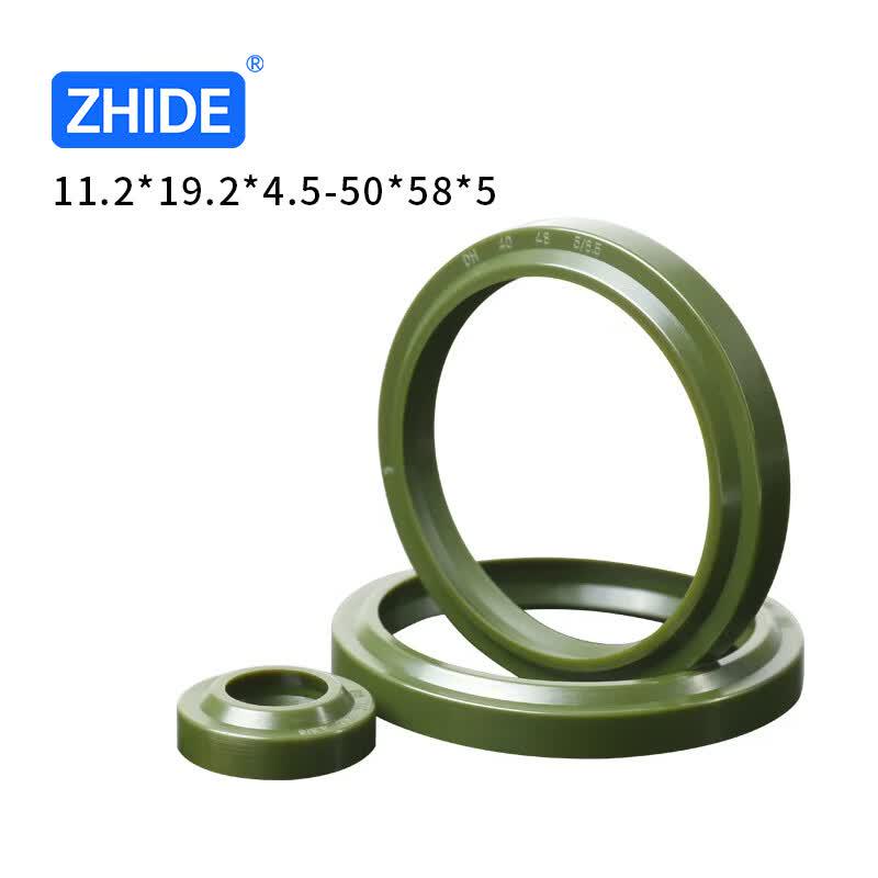 ZHIDE DHS PU Hydraulic Cylinder Dust Seal Ring