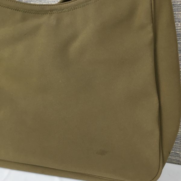 LAUREN Ralph Lauren Shoulder/Handbag Olive Logo(USED)