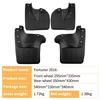 Suitable for non-destructive installation of Toyota Fortuner 2016-2026 car fender tile supplies