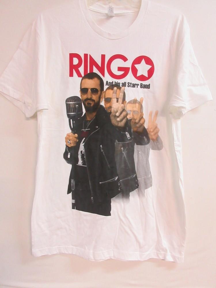 

RINGO STARR OFFICIAL MERCH 2017 TOUR BAND CONCERT MUSIC MEDIUM Unisex T-Shirt XXL