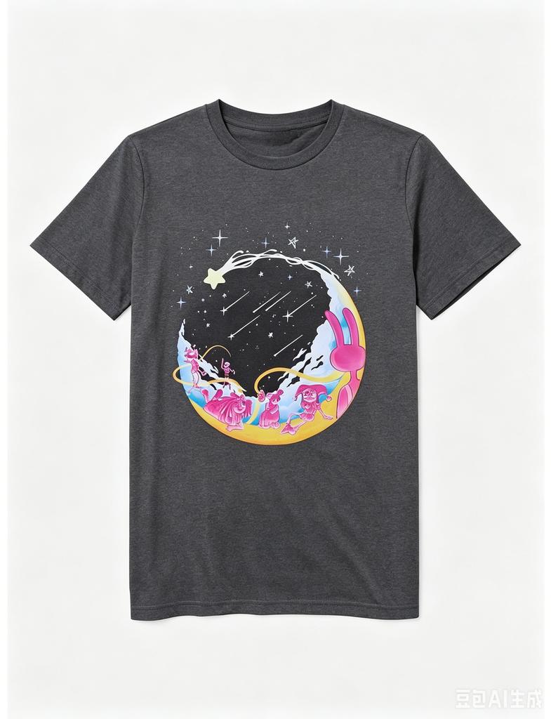 2026 The Amazing Digital Circus Stargazing Tshirt Unisex Unisex Summer 100 Cotton Clothing Cartoon Short Sleeve Tops Streetwear