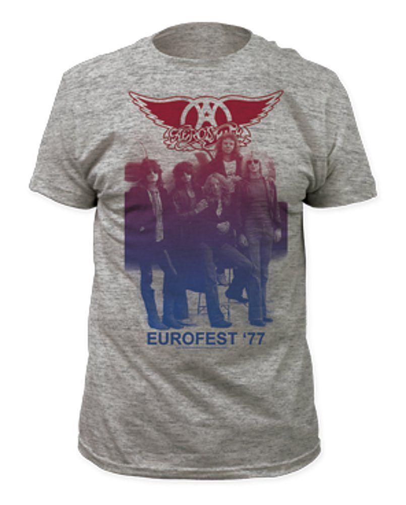 Aerosmith Eurofest 77 T-Shirt S S