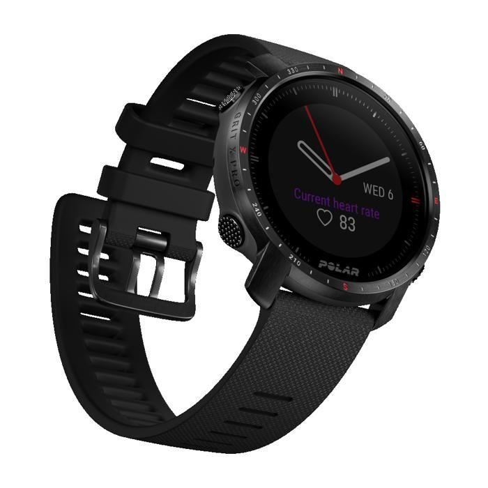 Polar Grit X Pro Smartwatch Sportivo Black Gps 47mm Water Resistant 100m