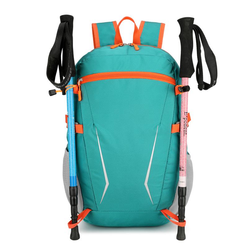 Durable Lightweight Foldable Hiking Backpack for Men Women Simple Large Capacity Outdoor Camping Rucksack