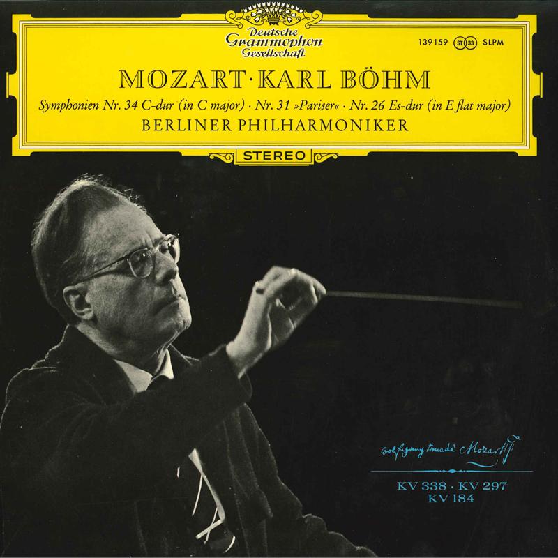 

LP Record KARL BOHM BERLINER PHILHARMONIKER Mozart Symphonies No. 34 In C Majo 139159 DEUTSCHE GRAMM 1966 Germany Classical Used