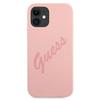Guess Guhcp12Slsvspi Iphone 12 Mini5,4 Różowy/Pink Hardcase Script Vintage
