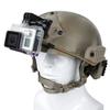 Helmet Mount Adapter For Action Cameras Secure Stable Mounting Durability Design Quick Setups Enhances Viewing Angles