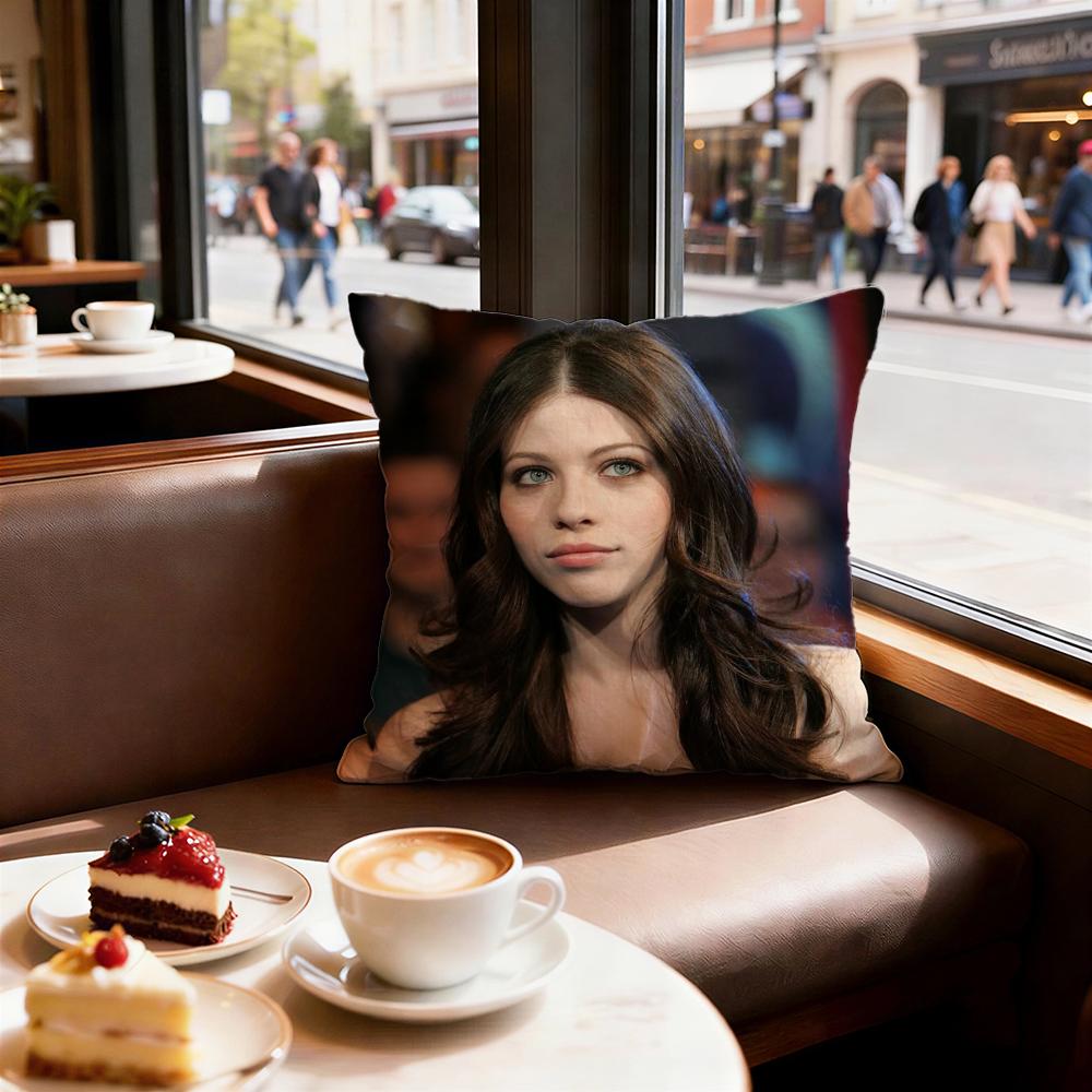 

Star Michelle Trachtenberg Cushion Cover Decorative Cushions Covers Cover Sofa 50x50 Pillow 4 Piece 45x45 40x40 Pillowcase 30X30cm