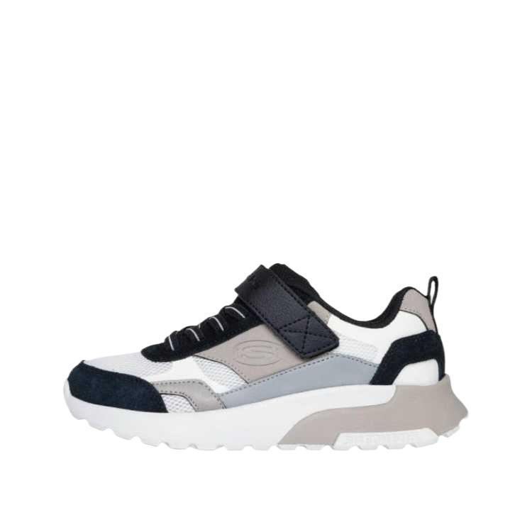 Skechers Kids SKX-225 Fashion Comfortable Versatile Simple Casual Shoes Kids sneaker Natural-Black 405676N-NTBK 24