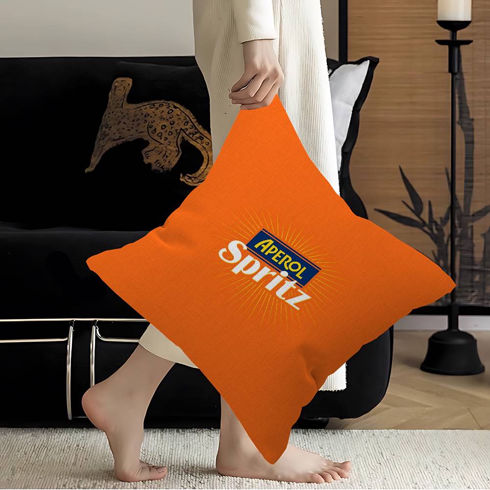 Brand A-Aperol S-Spritz Lucky Dragon Pillow Cover Sofa Cushion Cover Home Room Decoration Children Gift