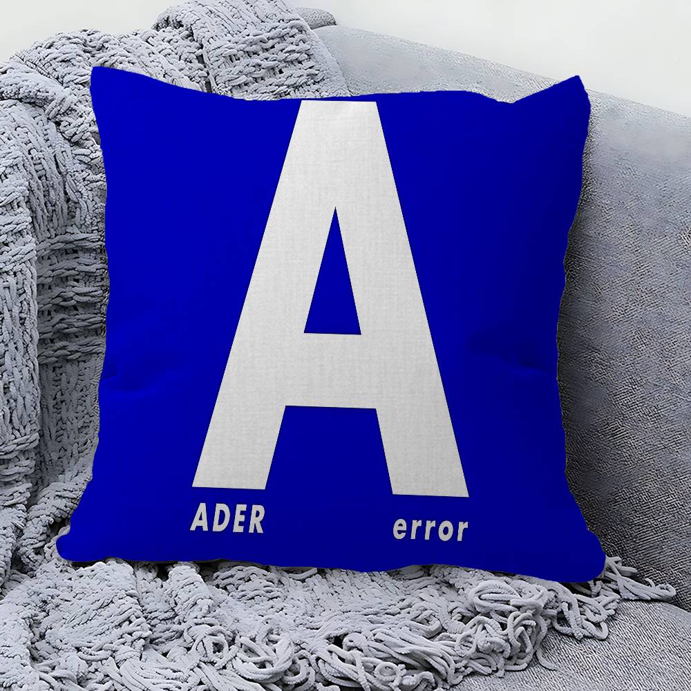 Fashion A-ADER E-RROR Personalized Pillow Dust Cover Bedroom Kids Party Decoration Pillowcase Birthday Children Gift
