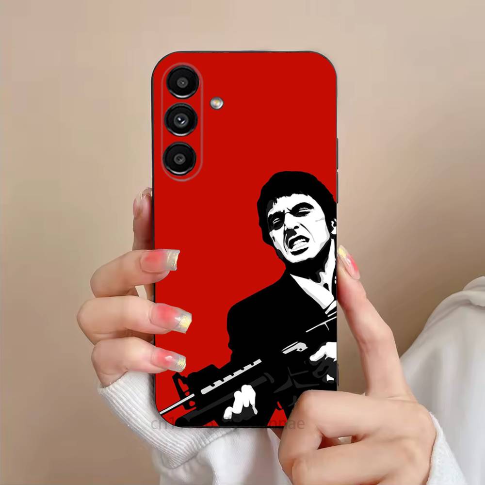 T-Tony M-Montana S-Scarface Phone Case For Samsung Galaxy S21 22 23 24 S25 Ultra PlusS20 FE S10 Plus  Cover Funda