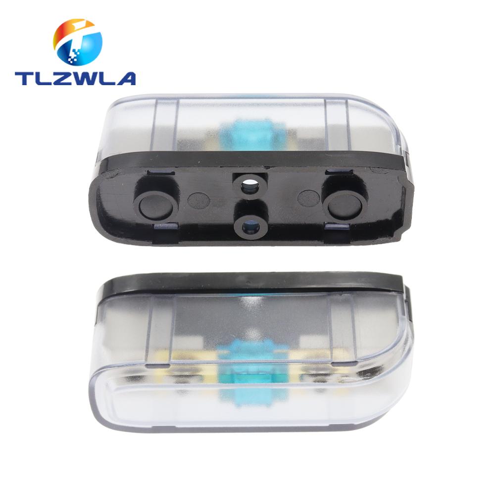 1Set Car Audio Auto Mini ANL AFS Car Fuse Holder Block with Fuse 20A 30A 40A 50A 60A 80A 100A 150A 200 MINI ANL 32V Good Quality Fuse Holders1