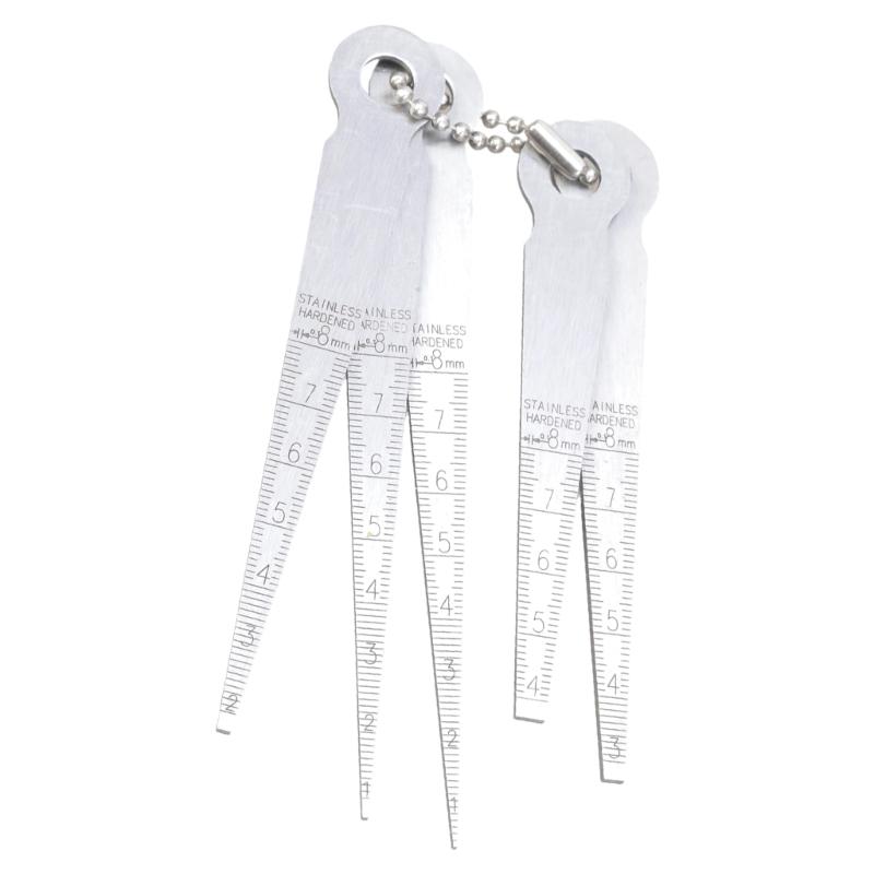 Industrial Steel Feeler Gauges Set Precisions Space Inspection Tool Measuring Tool for Welding Automotive & Furniture Repair