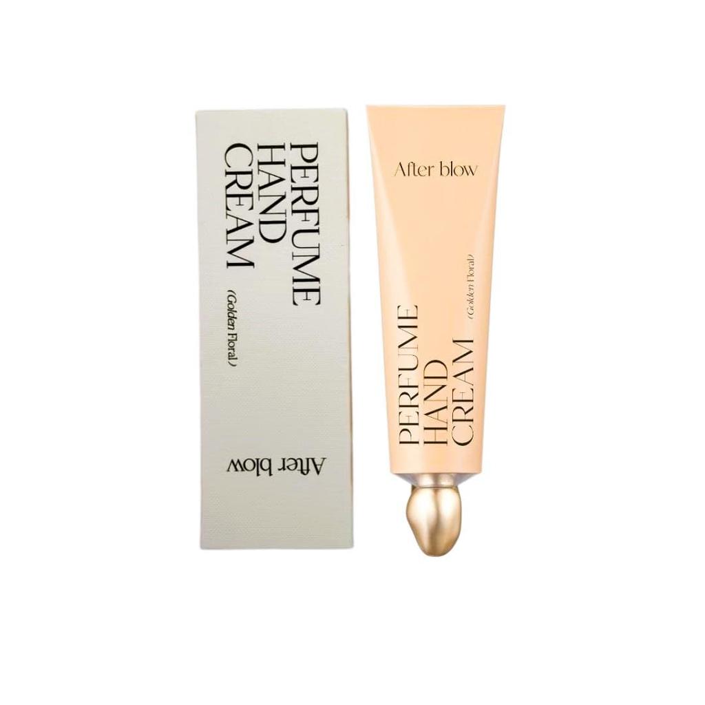 Po dmuchnięciu Perfumowany Krem do Rąk Złoty (50ml, Kwiatowy)