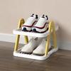 Space Saving Shoe Cabinet Storage Plastic Cosmetic Storage Rack Shoe Storage Organizer  Hallway
