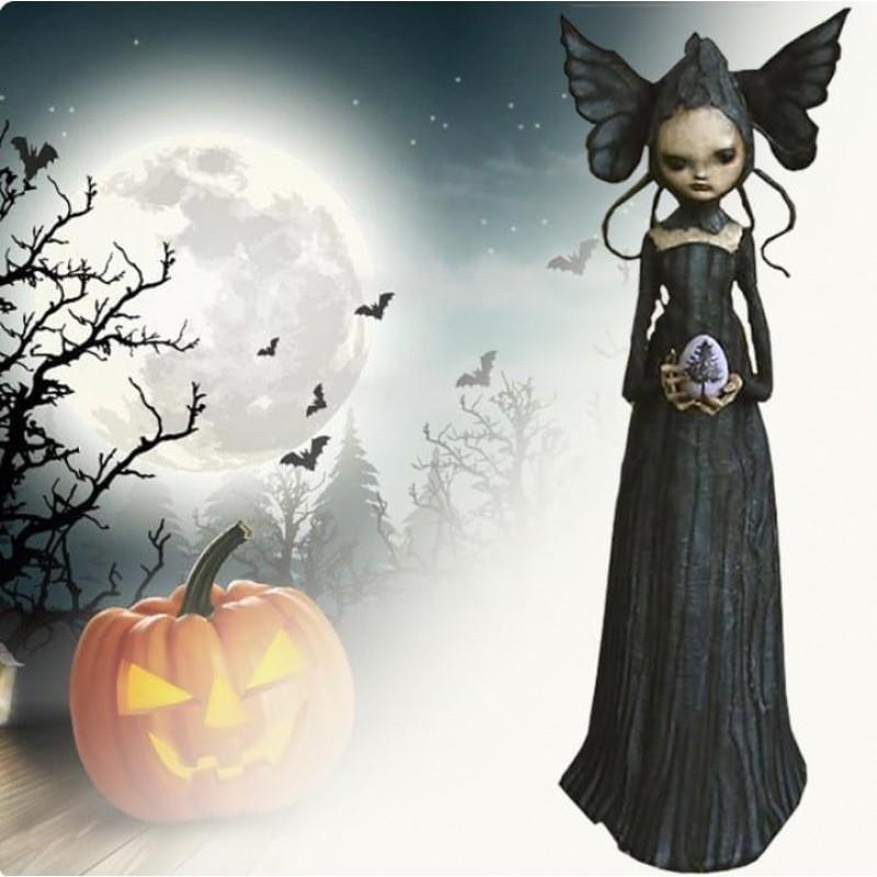 Halloween Ghost Witches Decorations Horror Props Garden Ornament Resin Craft