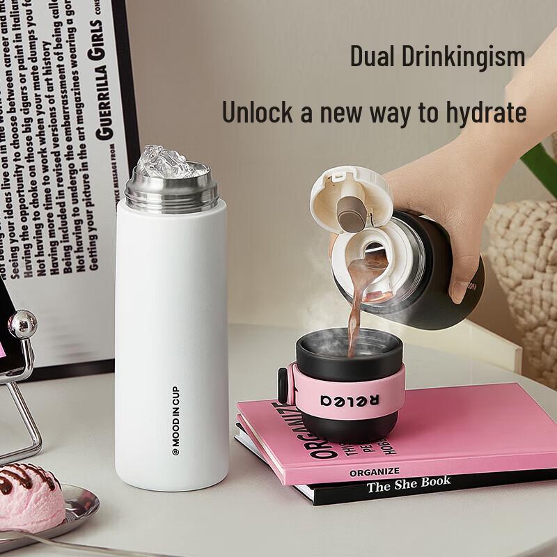 RELEA 316L Stainless Steel Portable Thermos Cup