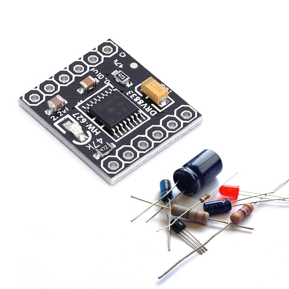 1-10PCS DRV8833 2 Channel DC Motor Drive Module Board 1.5A 3V-10V Single H-Bridge 2pcs 6Pin Stepper Motor DC Gear Motor Driver
