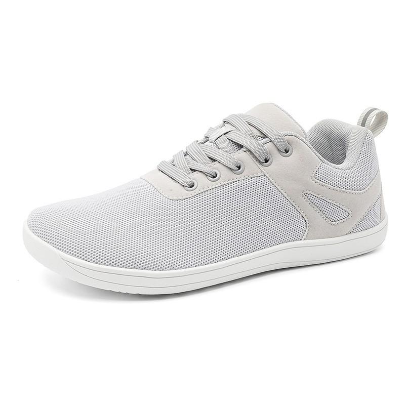 Breite Zehenbox Barfuß-Stil Leichte Gehschuhe Herren Damen Outdoor Freizeit Wandern Atmungsaktive Low-Top-Sneaker