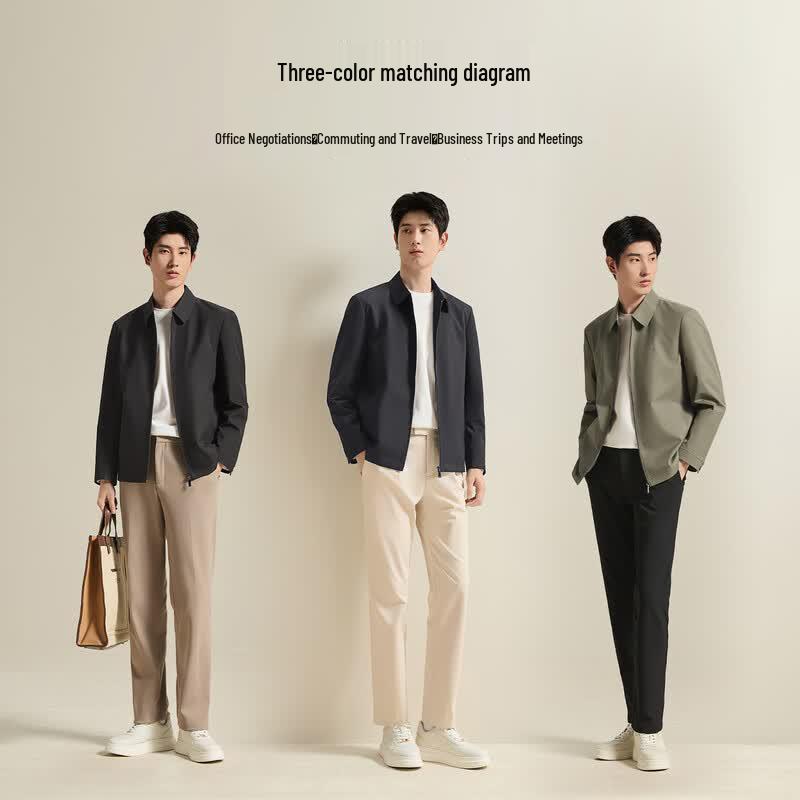 SEVEN Men's Hongtu Business Casual Lapel Jacket