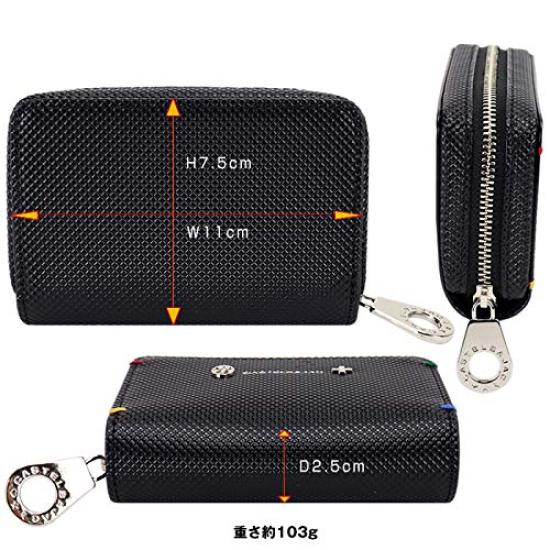 96633 096633 Schlüsseletui Torque Rindsleder [Castelbajac] (Schwarz (01) Schwarz)