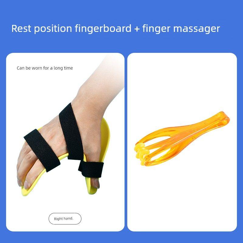 Half Soles Finger Splitter Cute Sandbag Hemiplegia Hand Finger Rehabilitation Training Equipment Fixer Finger Board Brace