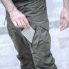 Mens Pants Multiple Pocket Elasticity Urban Commuter Tacitcal Trousers Men Slim Fat Cargo Pant 6XL