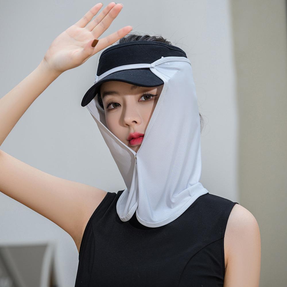 Breathable Ice Silk Sunscreen Mask Anti-UV Cycling Scarf Fashion Anti-sun Mask  Sexy