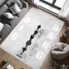 Bold Design: Big Bang Symbolism Carpet Floor Mats Living Room and Bedroom Mats Protective Pad Fashion Room