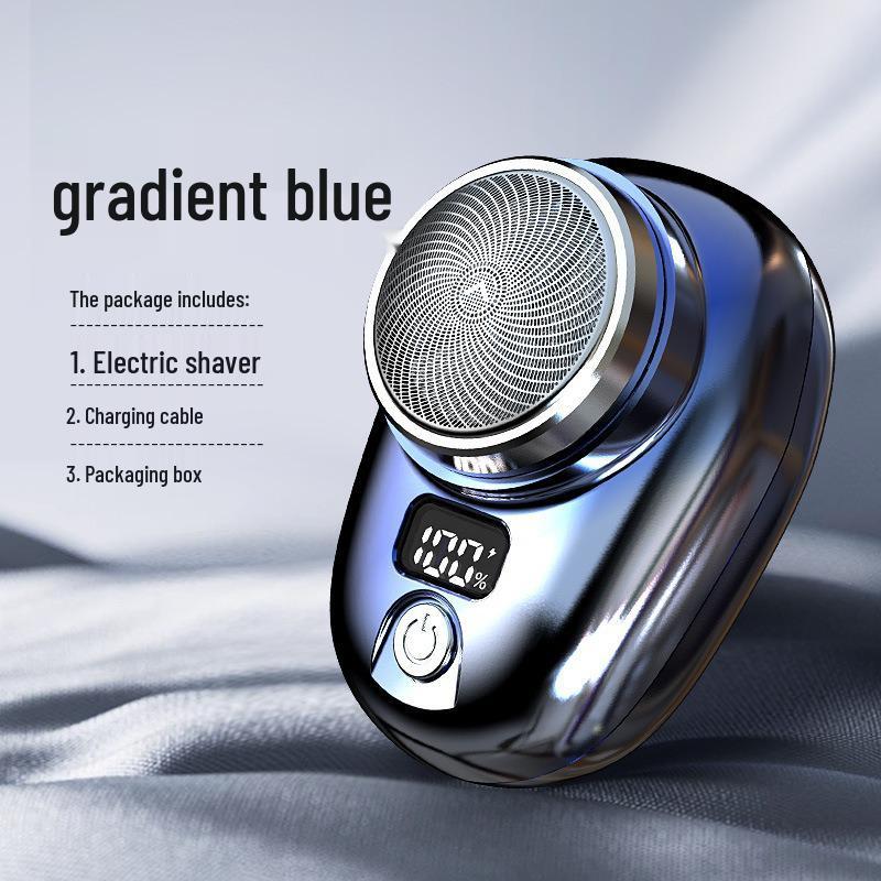 Portable Rechargeable Men's Double-Head Mini Electric Travel Shaver